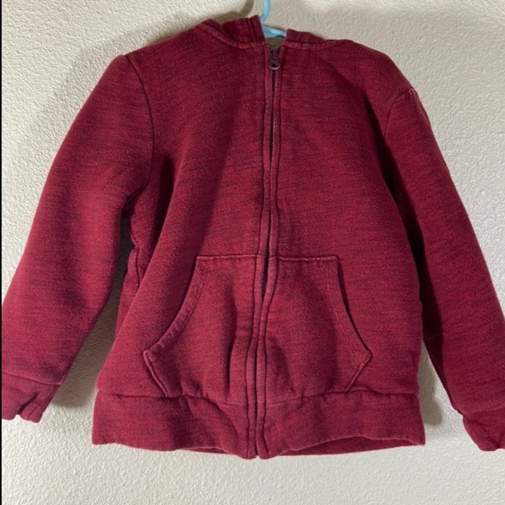 10/$50 Old Navy San Francisco California Cozy Kids Burgundy Hoodie Size S/P (6-7